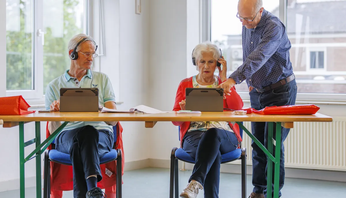 vrijwilliger bij klik en tik 