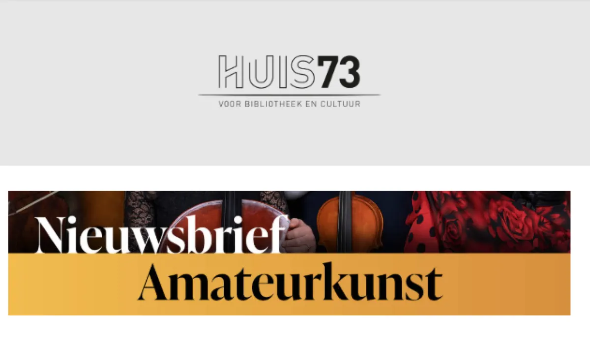 header nieuwsbrief amateurkunst