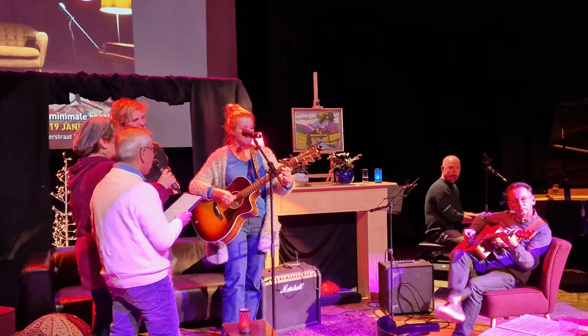optreden mensen met gitaar