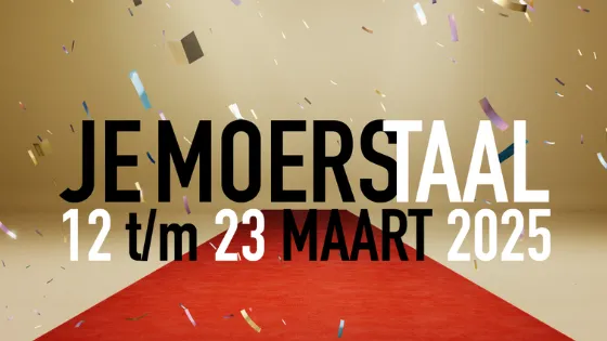 boekenweek tekst en rode loper