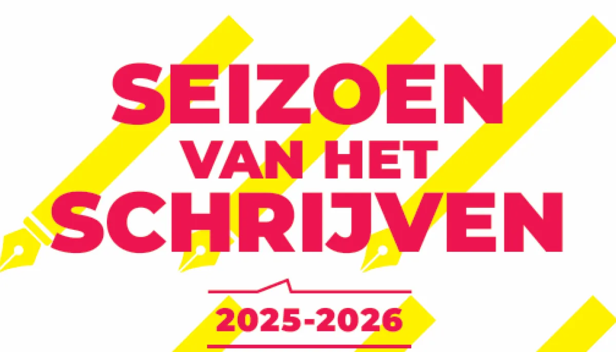 logo met tekst in rood en geel