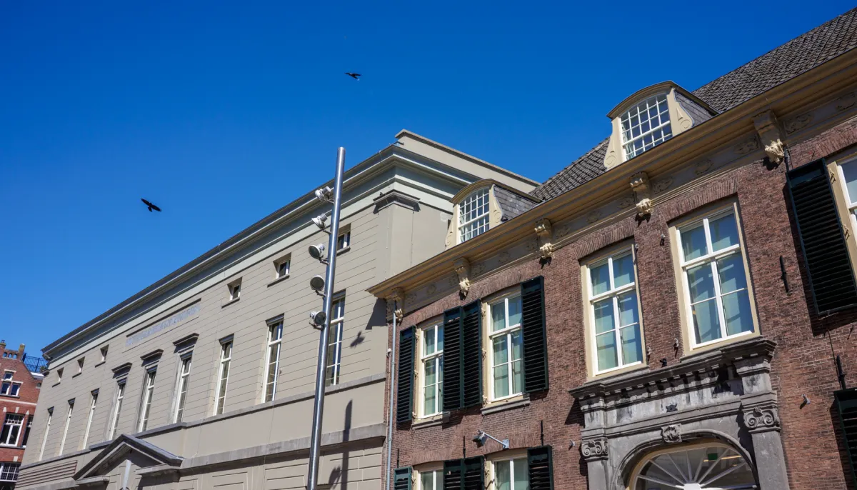 Buitenkant gebouw Hinthamerstraat 