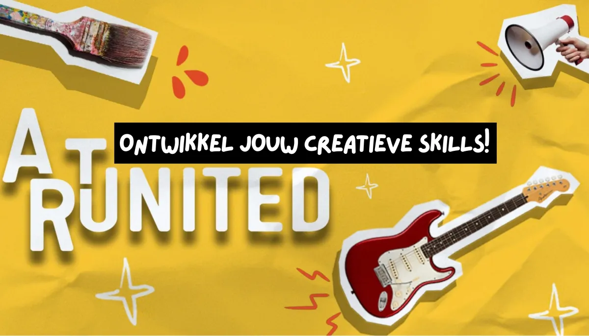 Banner Art United | ontwikkel jouw creatieve skills