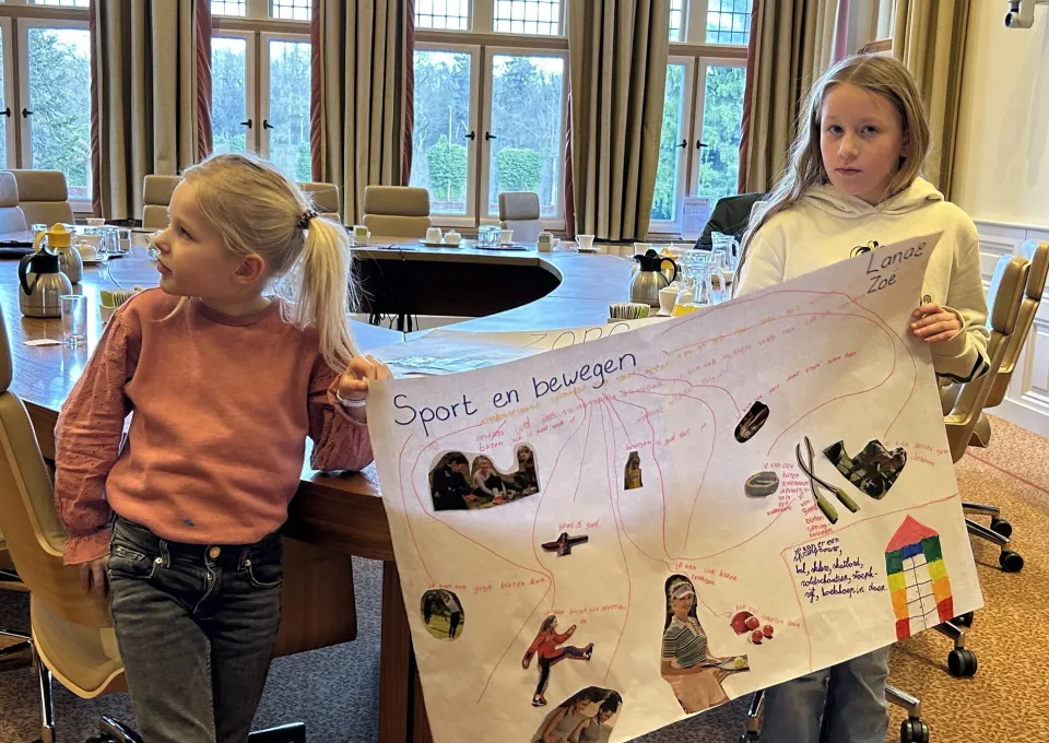 KinderDenkTank, Lana en Zoe hebben een idee uitgewerkt