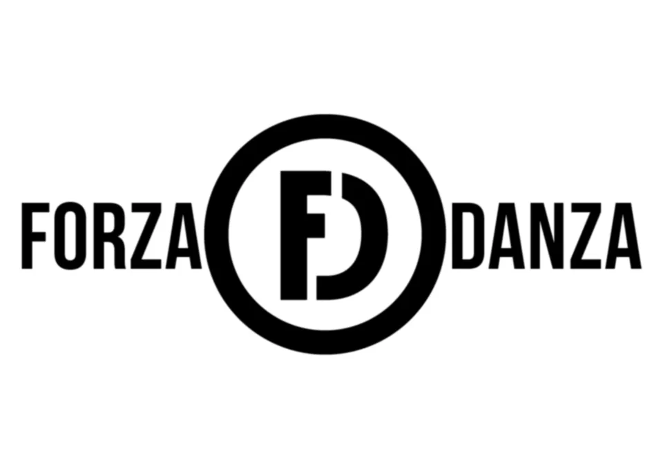 logo met zwarte letters