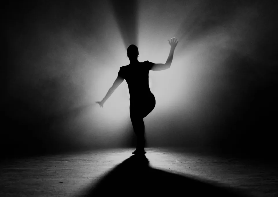 silouet danser