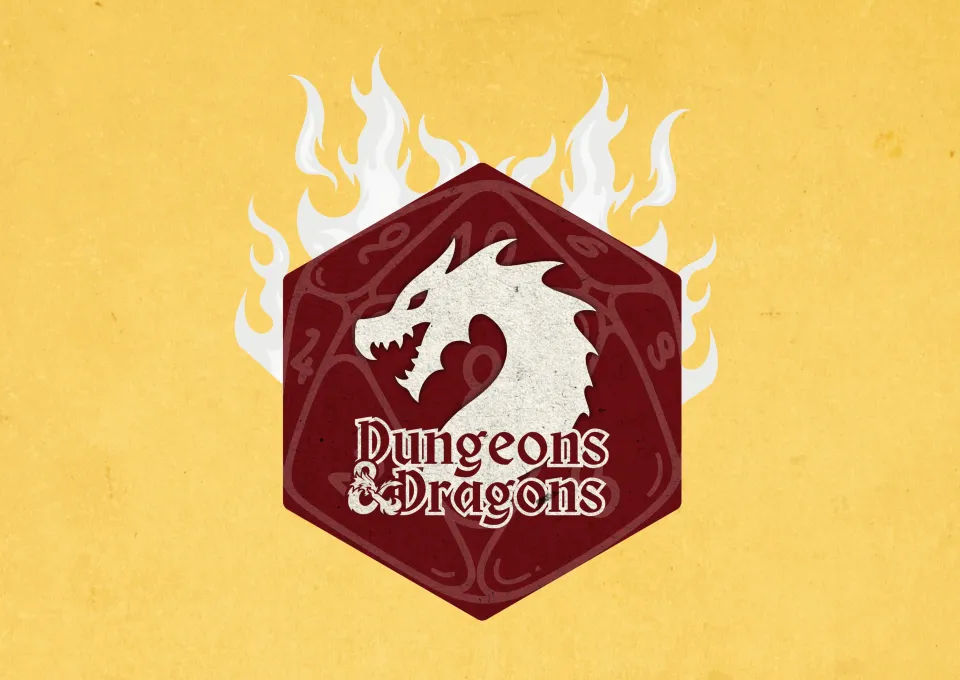 D&D logo geel