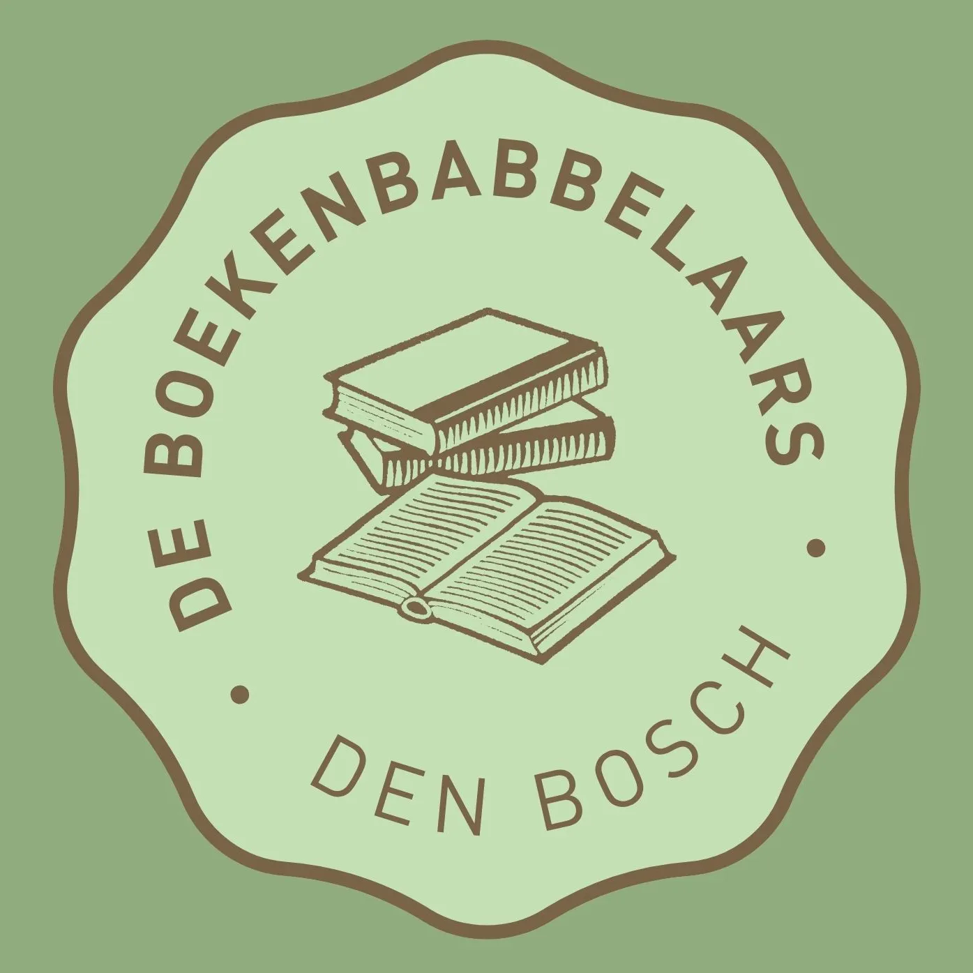 boekenbabbelaars logo in groen