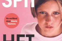 boekomslag met meisje in roze achtergrond