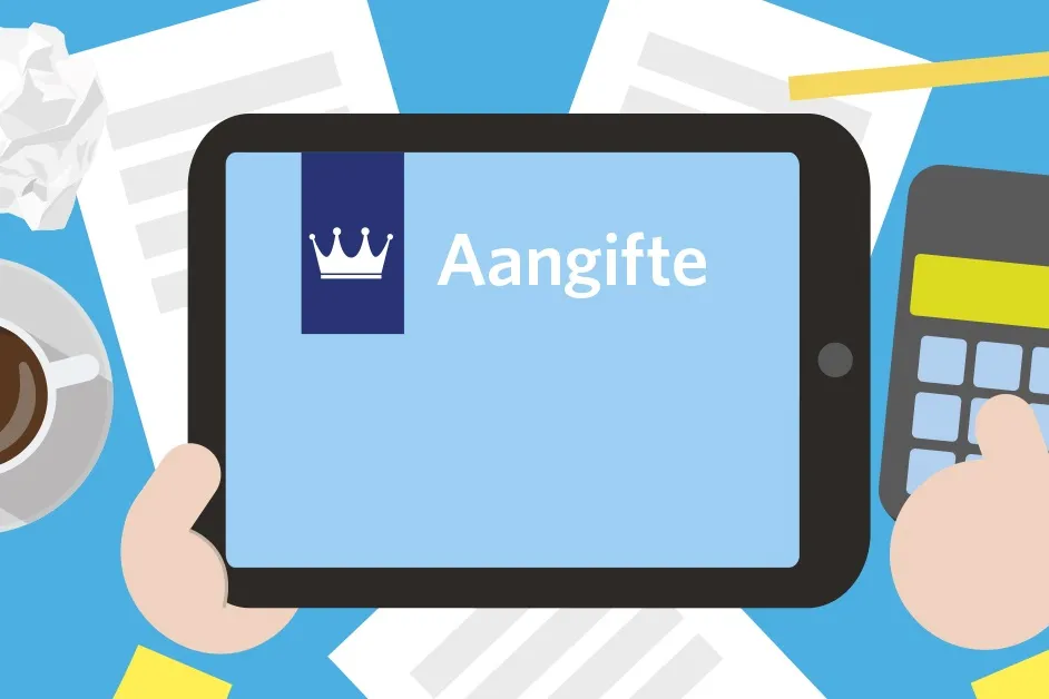 belasting aangifte tablet 