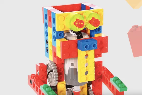 Poppetje van bricks