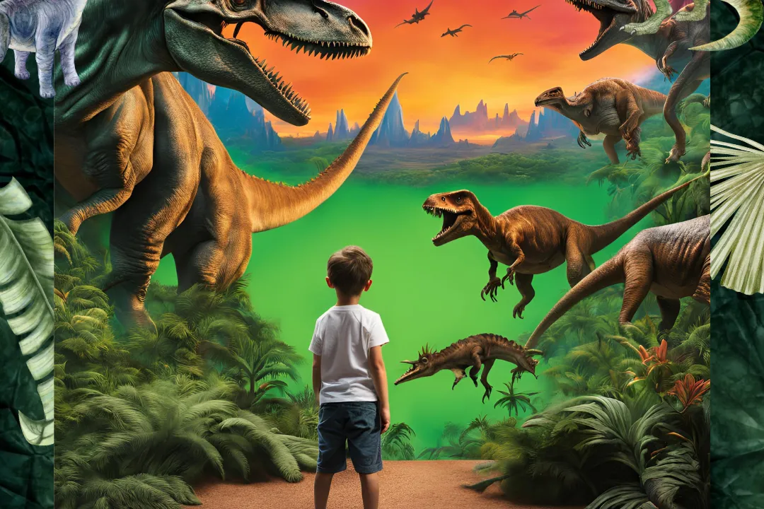 Dino greenscreen