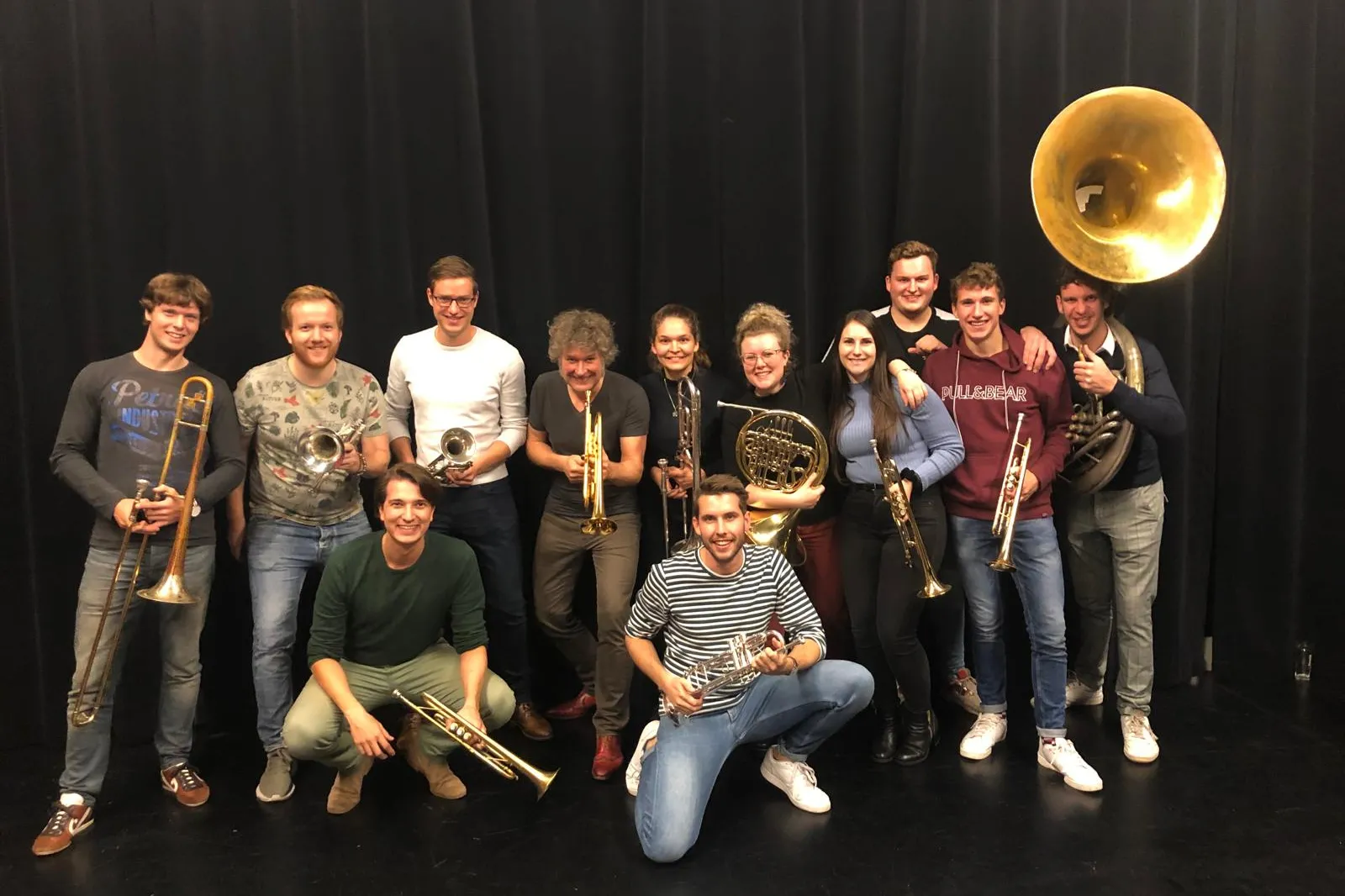 Groepsfoto bandleden VIB