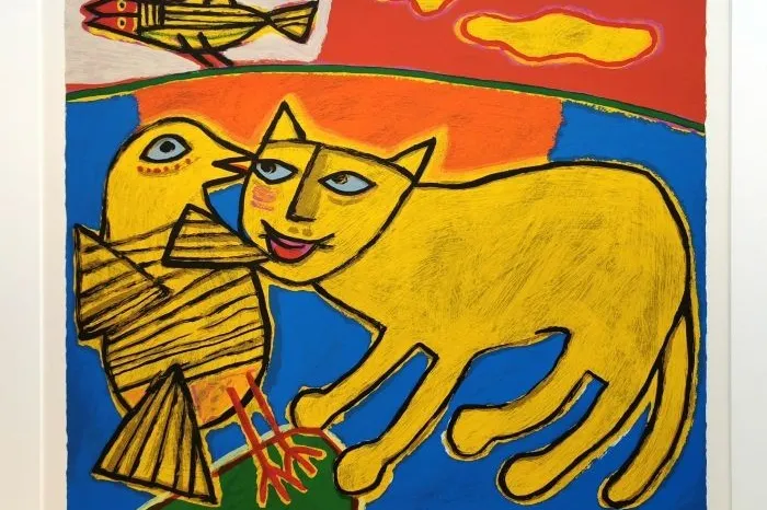 Poes en Vogel Corneille