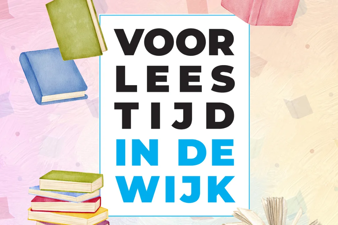 Logo Voorleestijd in de wijk