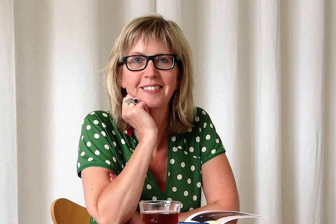 Foto van docent Lia Hesemans