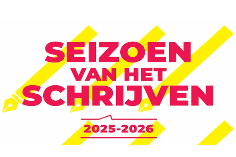 logo met tekst in rood en geel