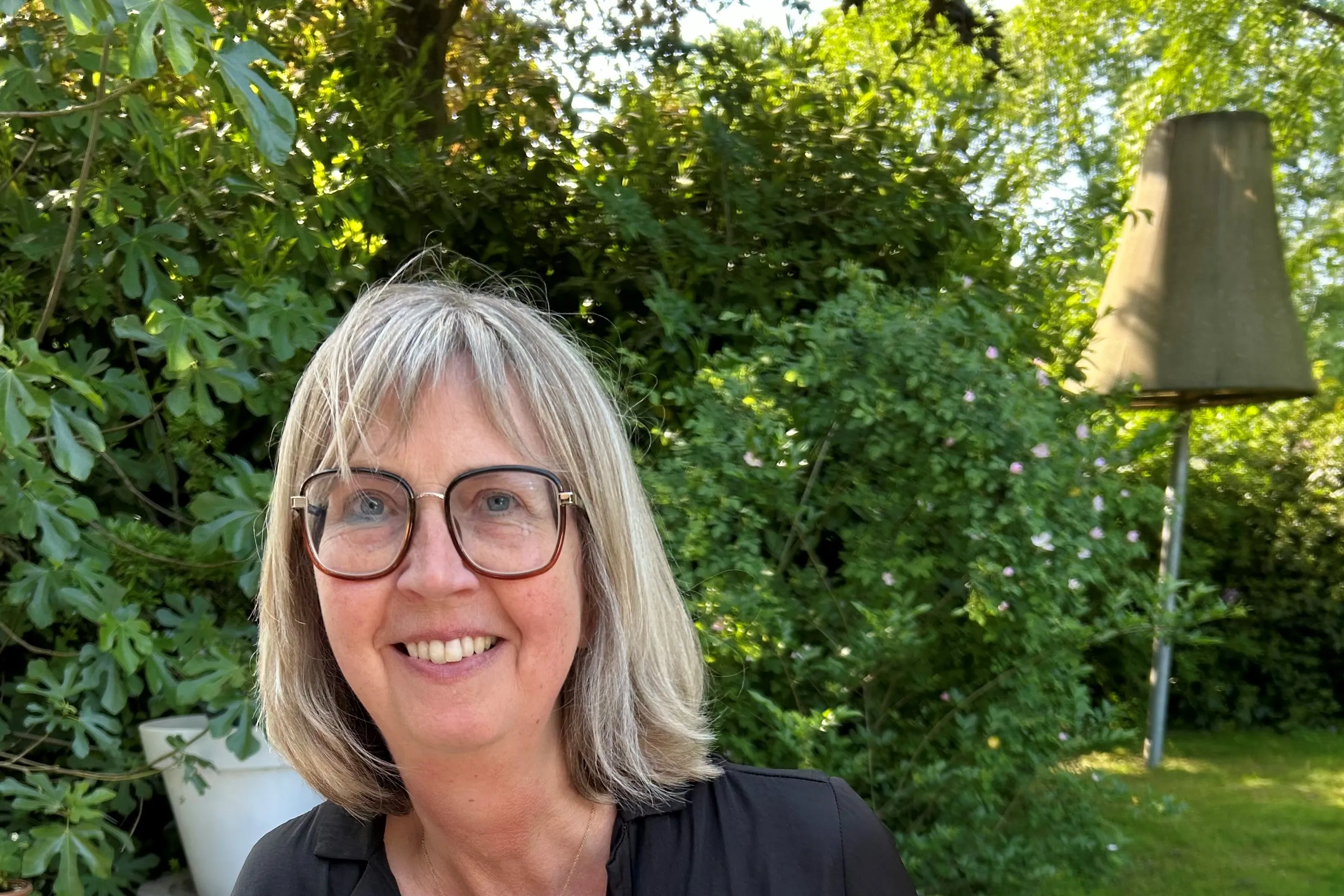 Foto van docent Lia Hesemans