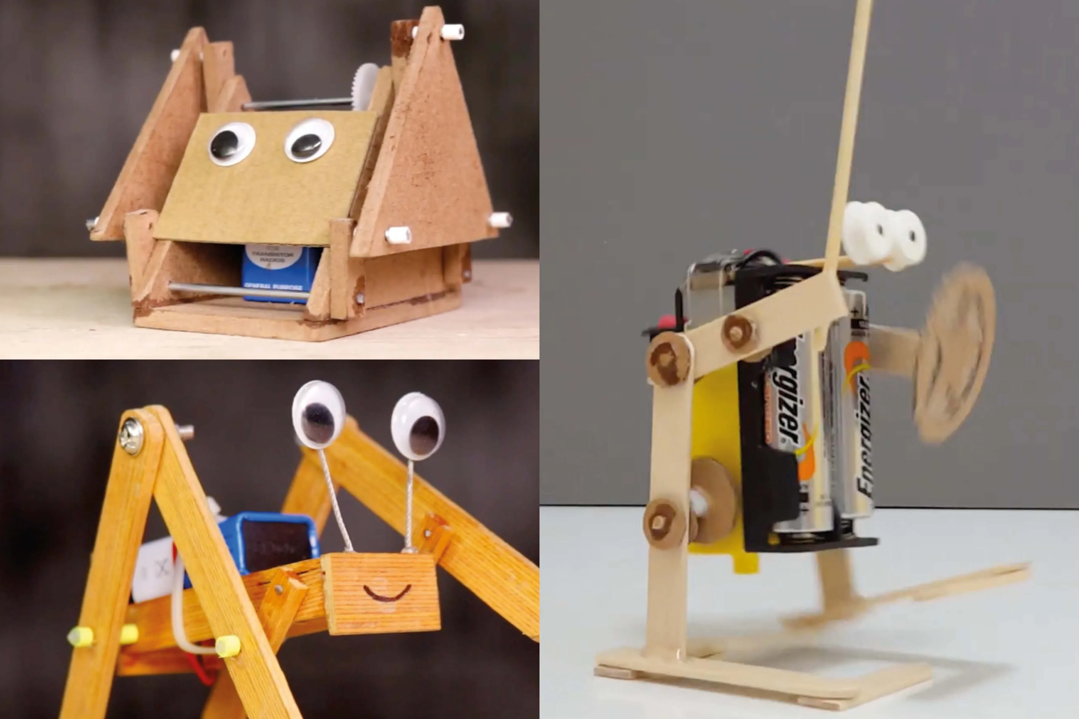 Zelfgemaakte Robotwezens 