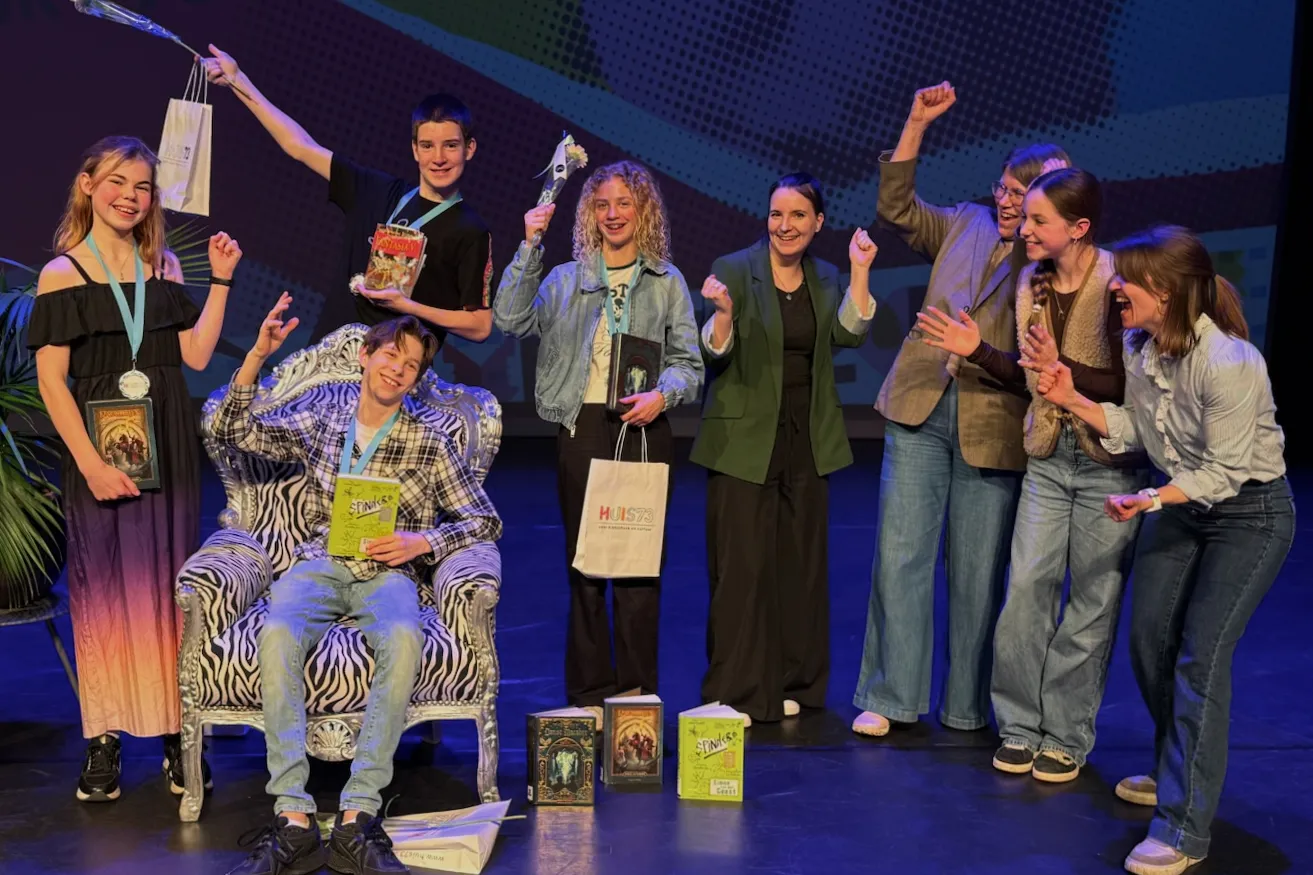 finalisten voorleeswedstrijd read2me