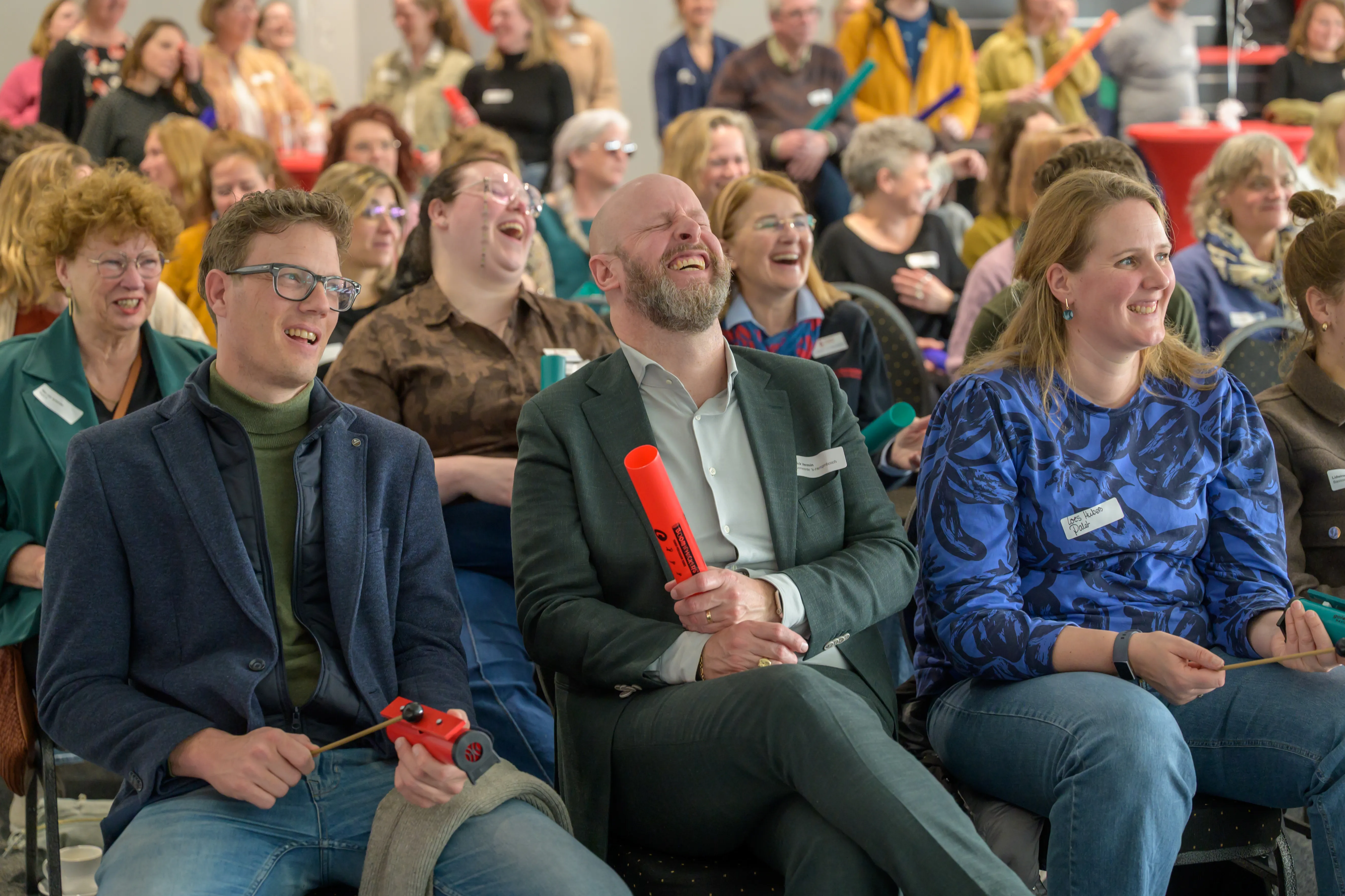 Leerkrachten doen mee aan workshop