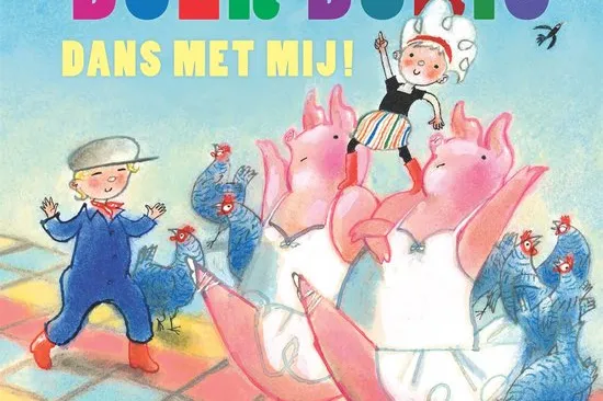 Boer Boris op de dansvloer met zusje Sam en boerderijdieren 