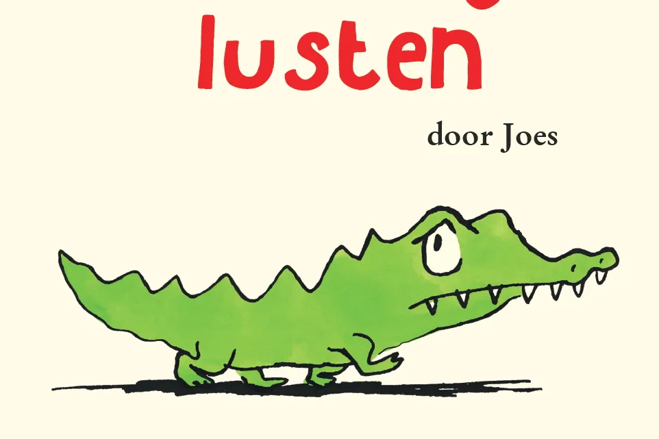 voorkant boek met kleine krokodil