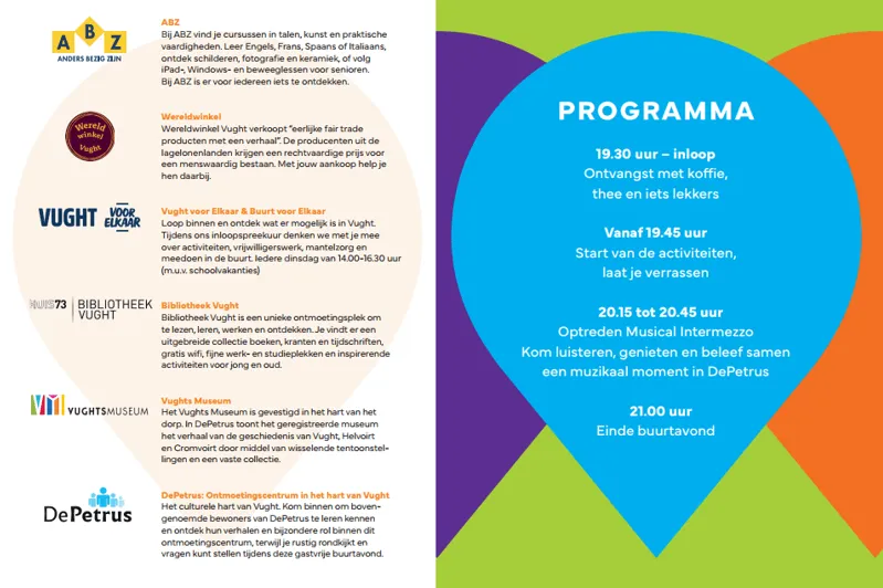 Flyer wijkpunt DePetrus