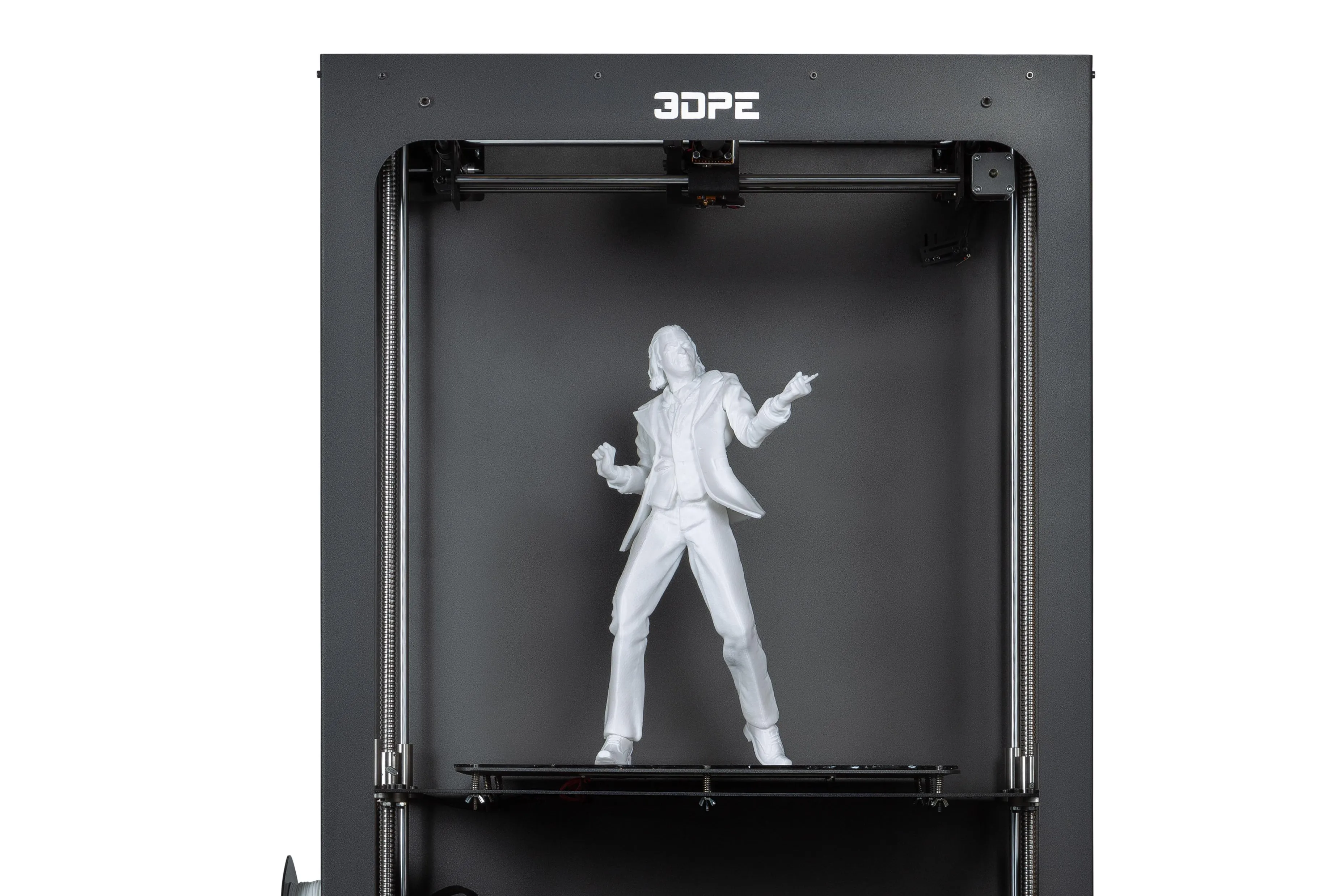 Een resinprinter met een karakter in 3d geprint