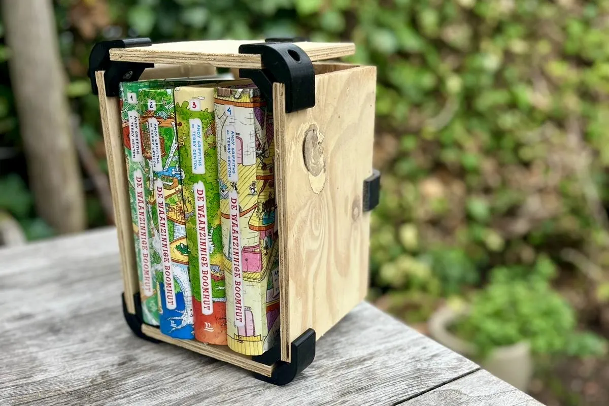 DIY kastje van hout