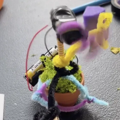 Knutselwerkje batterij digitaal atelier