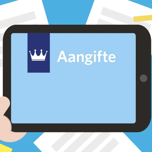 belasting aangifte tablet 