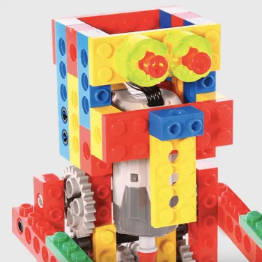 Poppetje van bricks