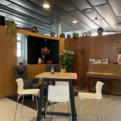Bank van Leening koffiecorner 