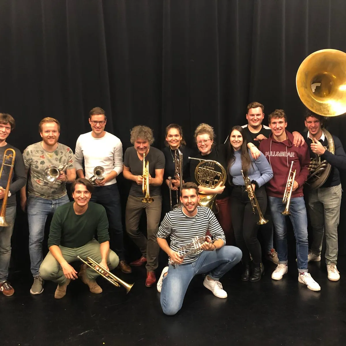 Groepsfoto bandleden VIB