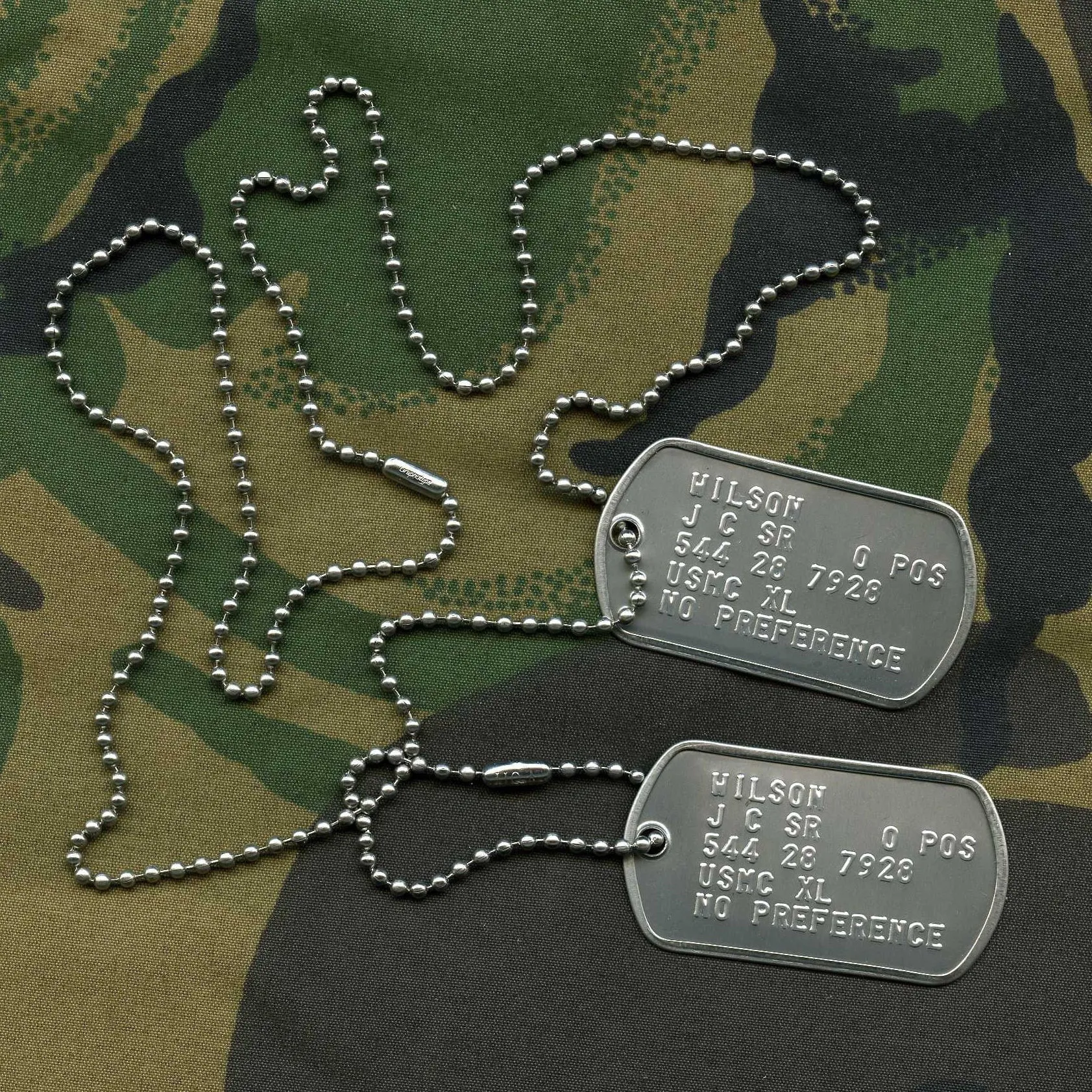 Dogtag naamplaatjes
