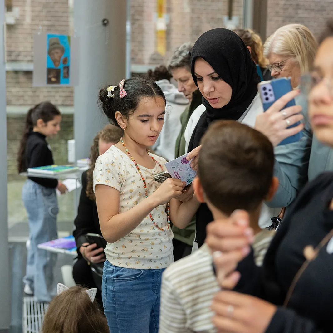 Bezoekers expositie museumavonturen