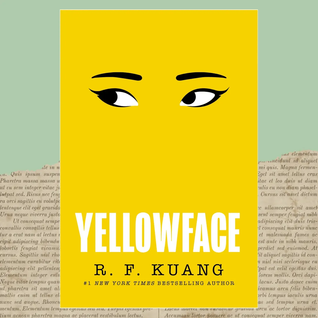 cover van het boek Yellowface van R.F. Kuang