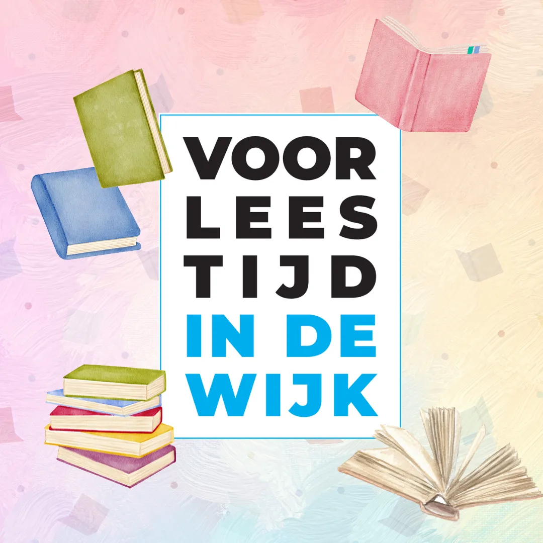 Logo Voorleestijd in de wijk