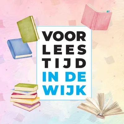 Logo Voorleestijd in de wijk