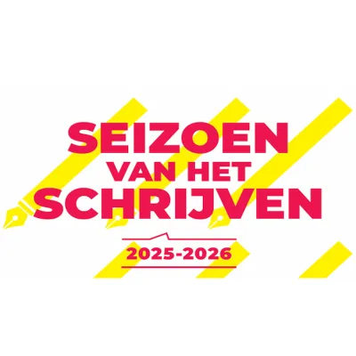 logo met tekst in rood en geel