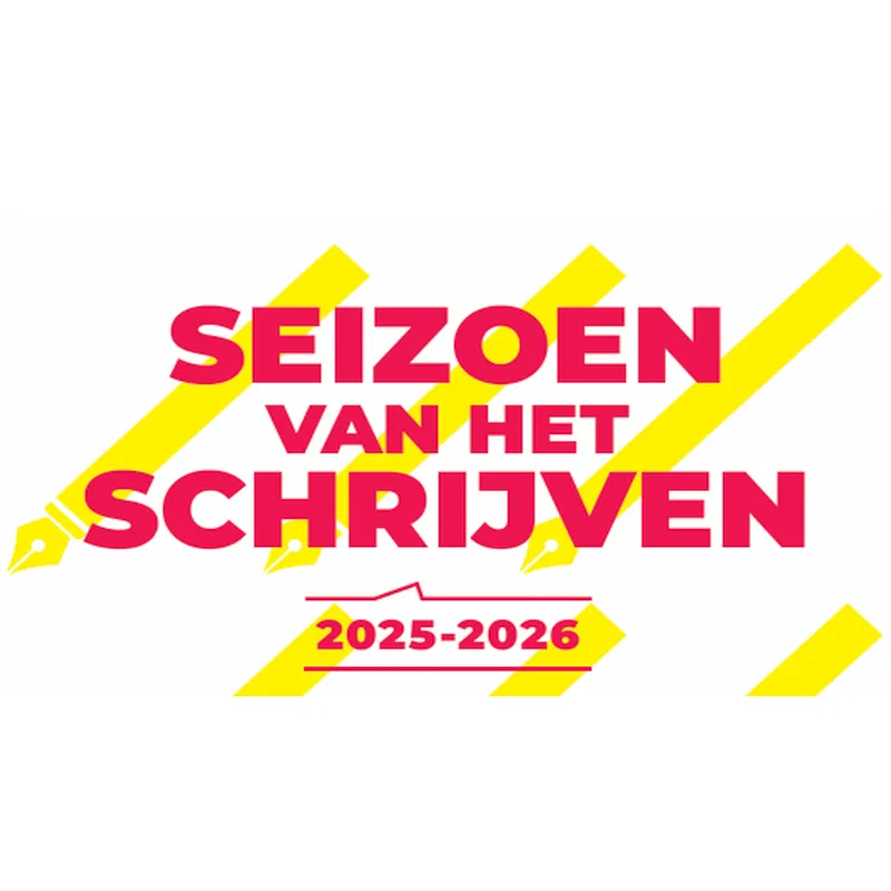 logo met tekst in rood en geel