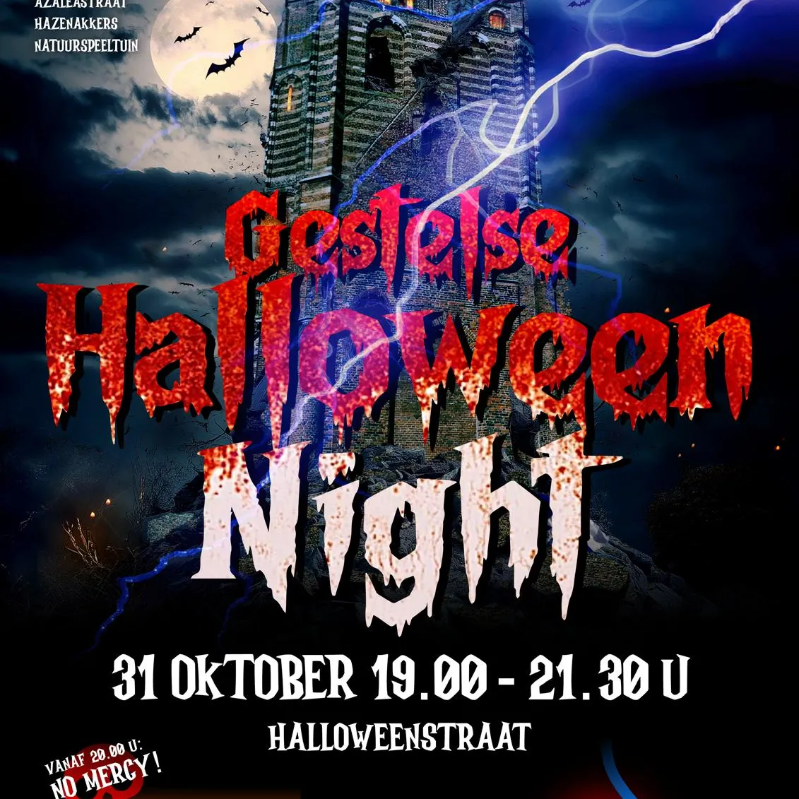 Gestelde Halloween Night