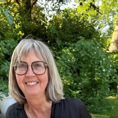 Foto van docent Lia Hesemans