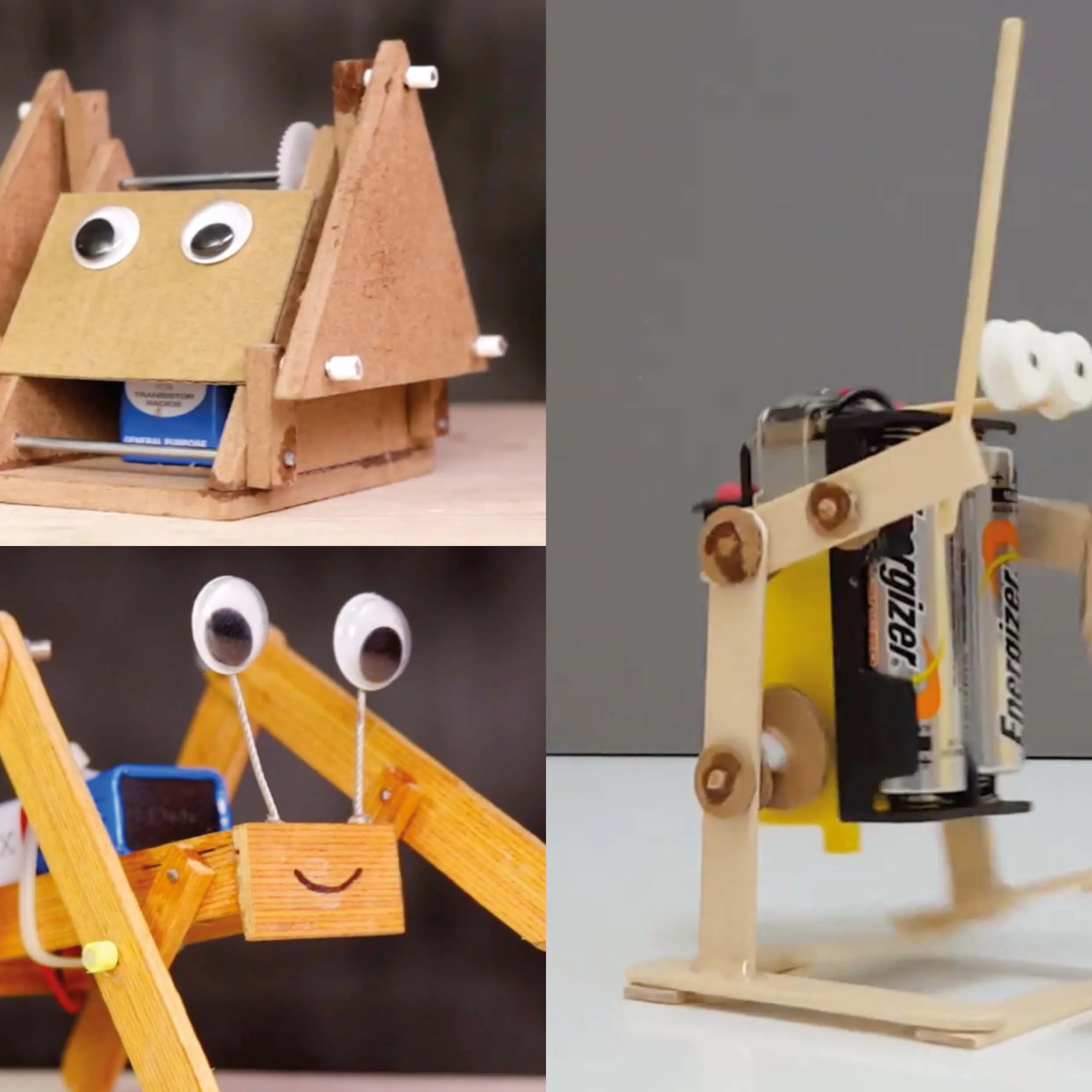 Zelfgemaakte Robotwezens 