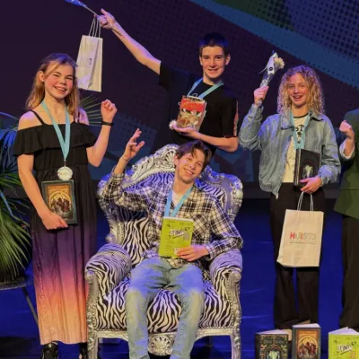 finalisten voorleeswedstrijd read2me