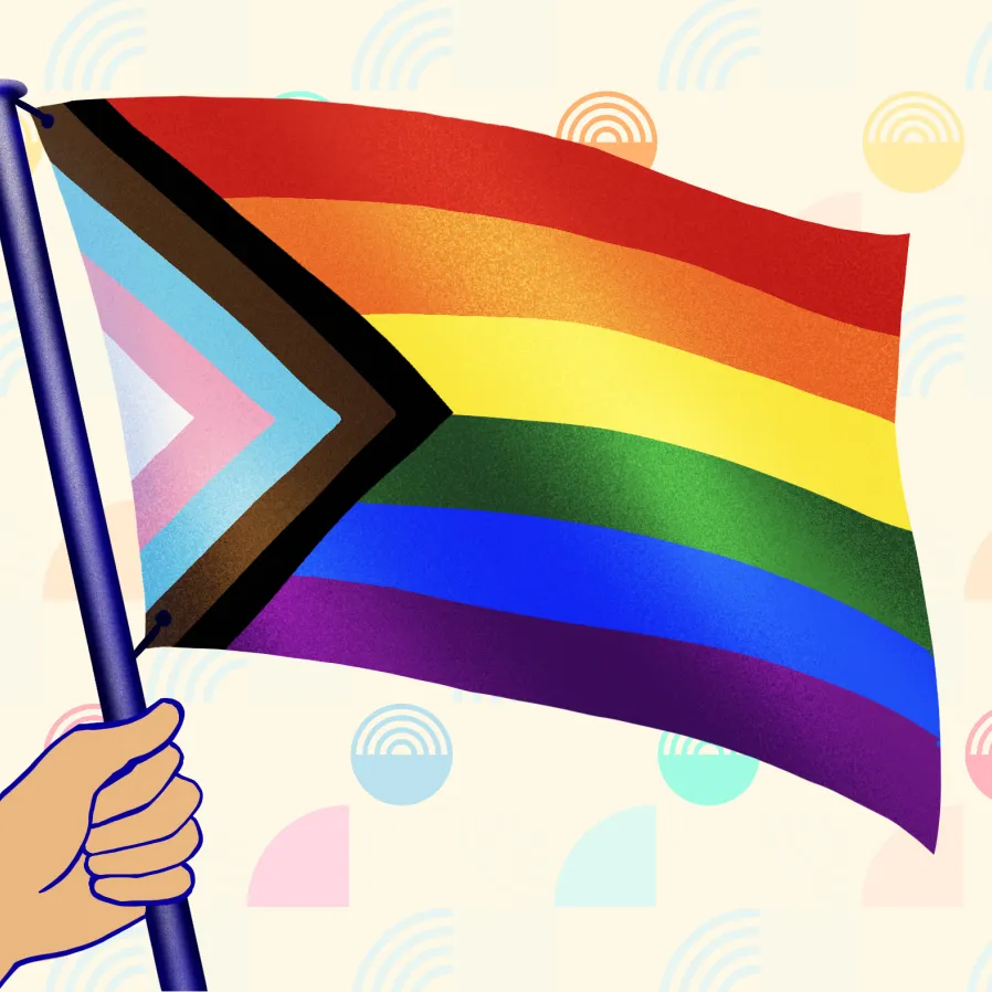 Vlag LGBTQ+
