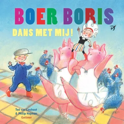 Boer Boris op de dansvloer met zusje Sam en boerderijdieren 
