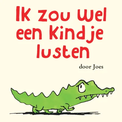 voorkant boek met kleine krokodil