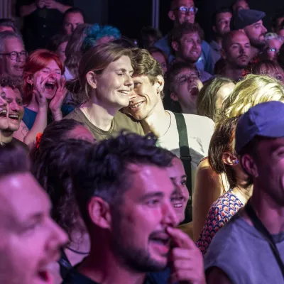 publiek tijdens event